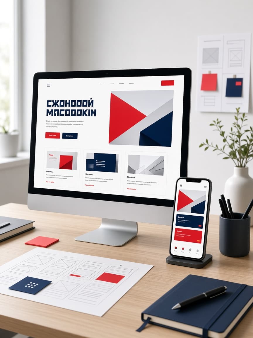 Web and app interfaces designed by Dominant